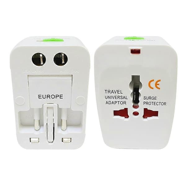 Universal EU US AU Reise AC Strømadapter Plugg