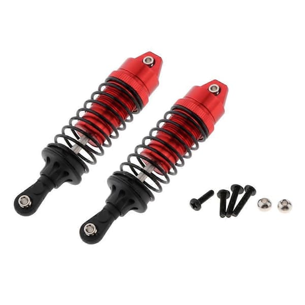 Et par metal støddæmper RC dele Red Front Shock Absorber