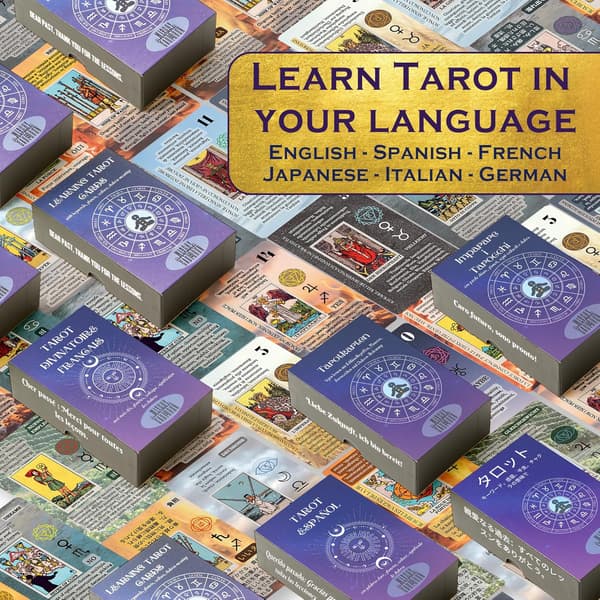 Learn Tarot Cards with Meanings on Them, for Beginners, Training Deck