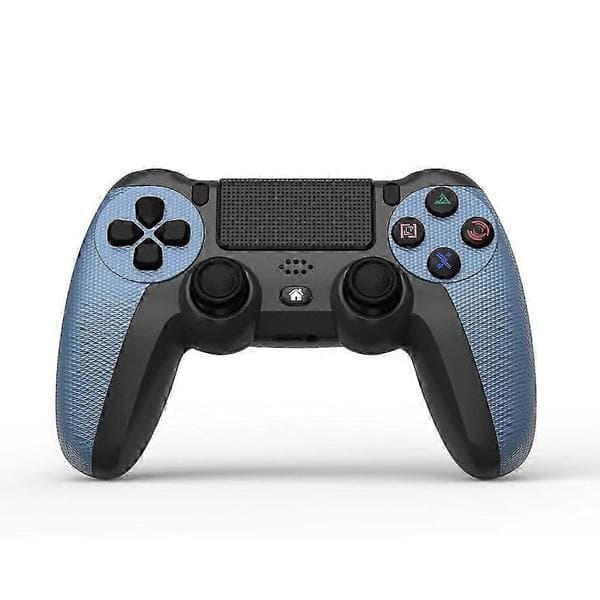 Ps4 Gamepad Trådløs Bluetooth Controller Vibration 6 Akse Joysticks Til Ps4/slim/ Manette Ps4 Led Lys Gamepad Fuld Funktion T6 Blue