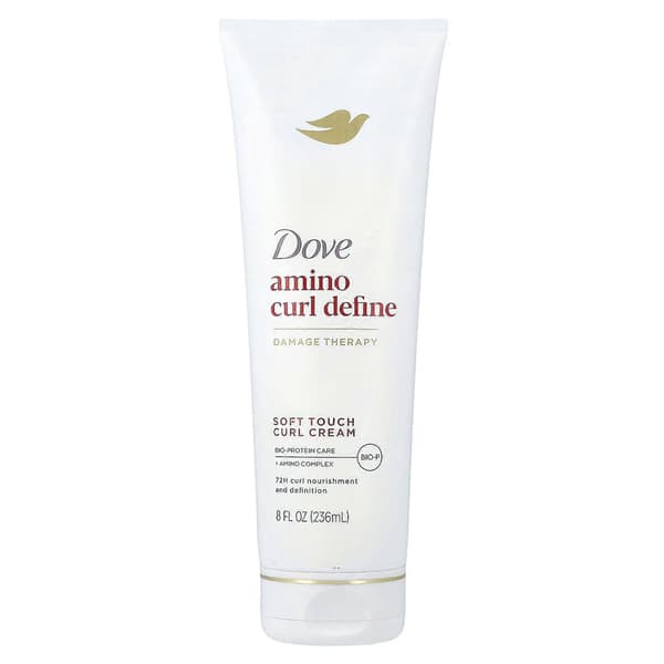 Amino Curl Define, Soft Touch Curl Cream, för lockigt, krulligt hår, 236 ml