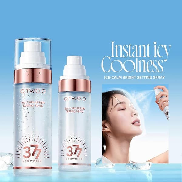 O.TWO.O Ice-Calm Setting Spray - 80ml 12H Langvarig og Vanntett