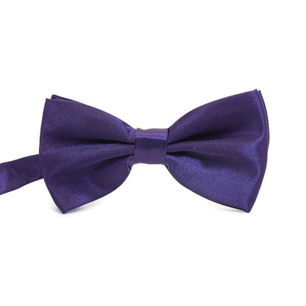 Klassisk ensfarget sløyfe - Flere farger Polyester