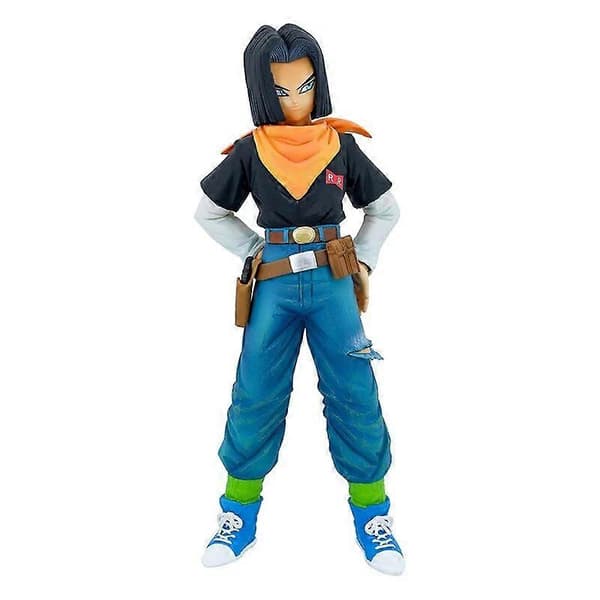Dragon Ball Anime Shf Android Nr.18 Actionfigur Leksaker Cyborg Android Nr.17 Och Ungdom Klilyn Samlarobjekt Modell Docka Gåva 18 with box