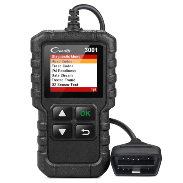 Launch x431creater/cr3001obdii fullfunksjons kort for kodeskanning