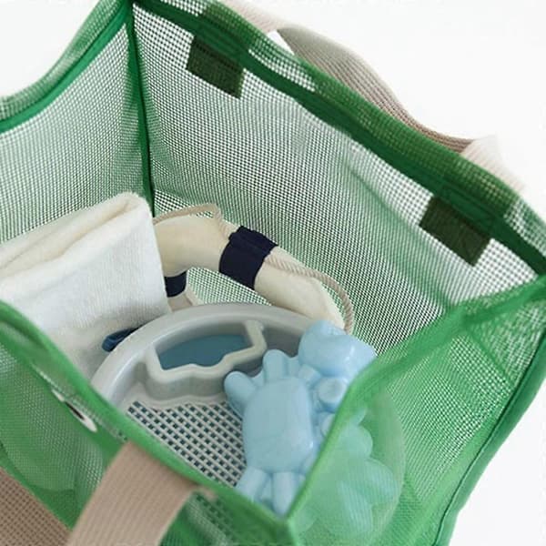 Toilettaske i polyesternet, shampoo håndtaske, brusepose