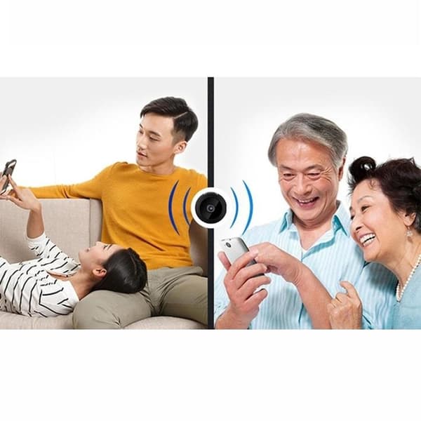 150° IP Camera / Wireless Surveillance Camera - WiFi Svart black