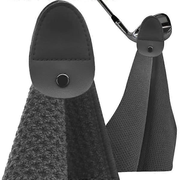 Praktisk och vacker 1-pack magnetisk golfhandduk med klämma