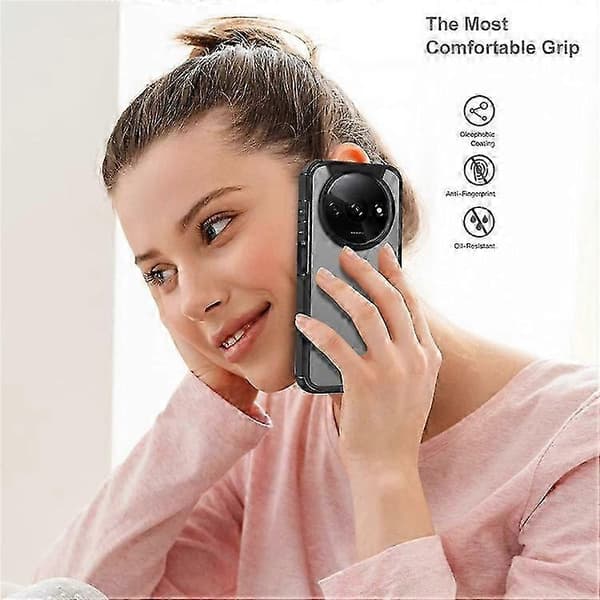 Kompatibel med Xiaomi Redmi A3 4G-deksel, fallbeskyttelse PC+TPU telefonbakdeksel 26s
