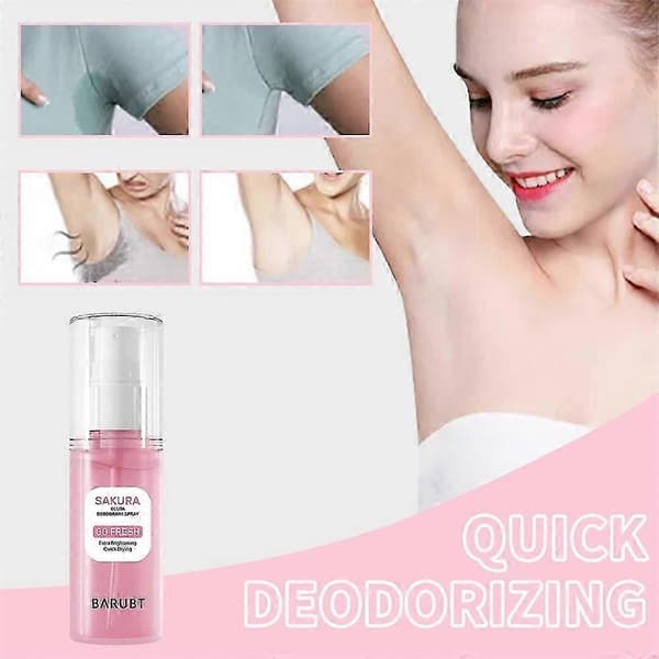 Sakura Antiperspirant Til Fjernelse Af Sved Under Armene Antiperspirant 3 pcs