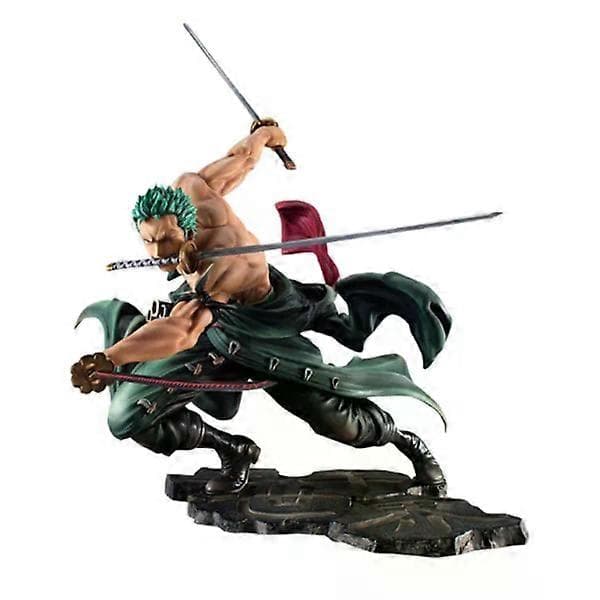 Anime One Piece-figur Roronoa Zoro Actionfigur Samlemodell Leker Gave