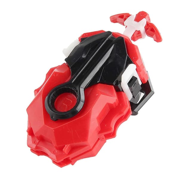 Battling String Launcher, Lång Dual String Battle Game, Top Burst Launcher Set Red Black