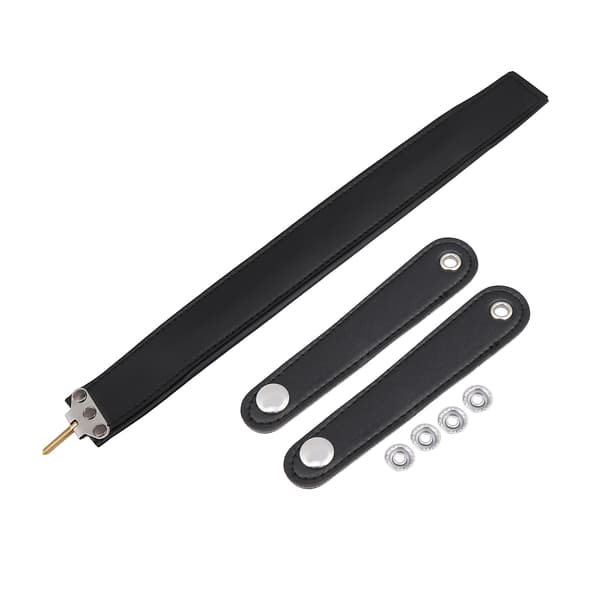 3 st läder 48/60 bas dragspel handled axelremmar ersättning