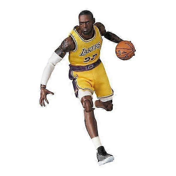 2025 Nba Lakers Nr.23 Lebron James Actionfigur Samlerobjekt Gave