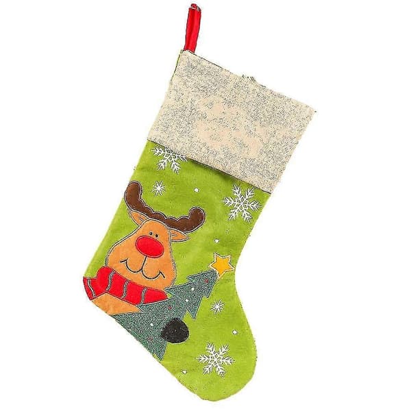 Wabjtam julestrømper, til julepynt hjorte