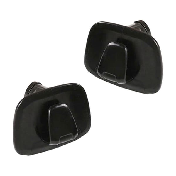 2 kpl auton kattokoukkuja, vaatekoukkuja, PP-autotarvikkeet Black