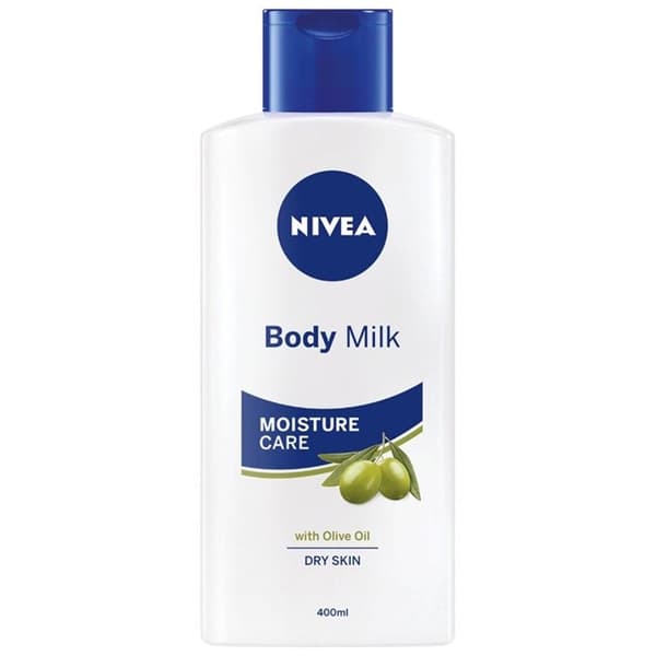 Nivea Moisture Care Body Milk 400ml Vit white