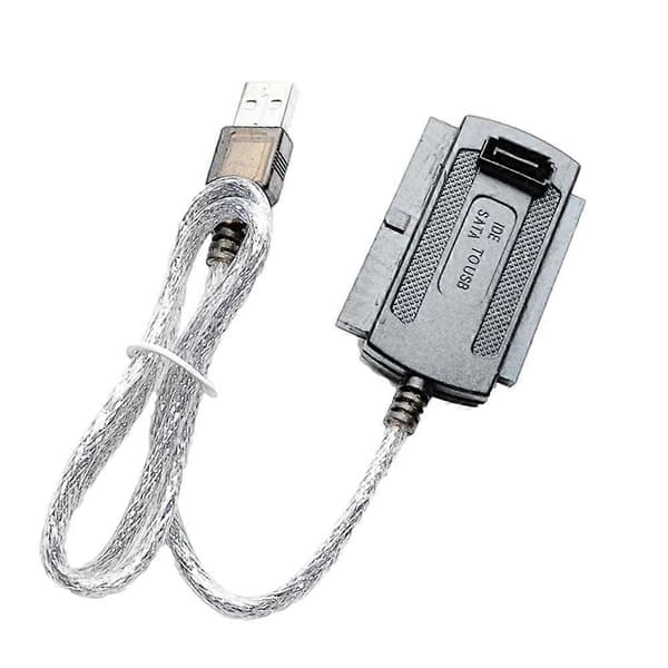 USB 2.0 til IDE SATA Adapterkabel Harddisk Eksternt Kabinet