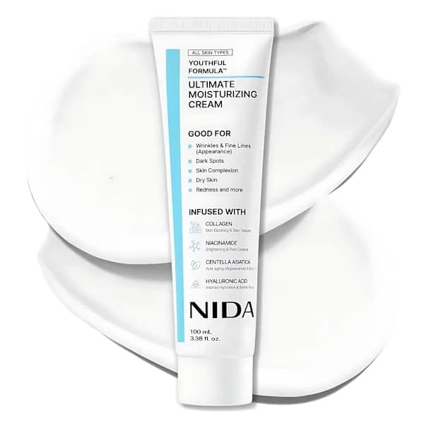 NIDA Ultimate fuktighetskrem, en mild og oppstrammende ansiktskrem.