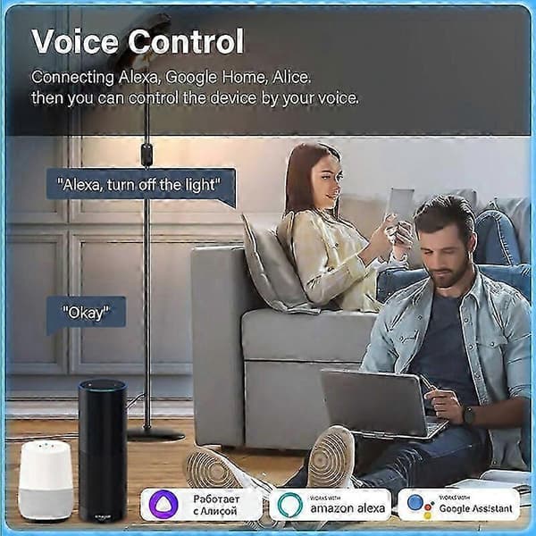 Aubess Mini Switch, Tuya Wifi Relämodul 6PCS