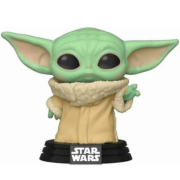 Baby Yoda Figur Staty Leksaker Prydnad Heminredning Presenter Samlarfigur