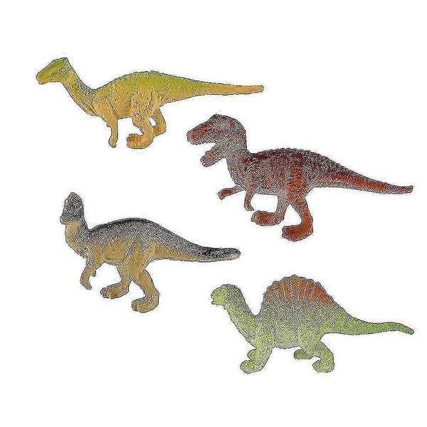 Lysende dinosaurmodel legetøj, lysende dyrefigur, dinosaurlegetøj til børn