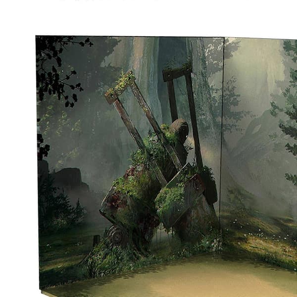 1:12 Legetøjsbil Udstillingsskab Scene Model Tilbehør Interiør Forest