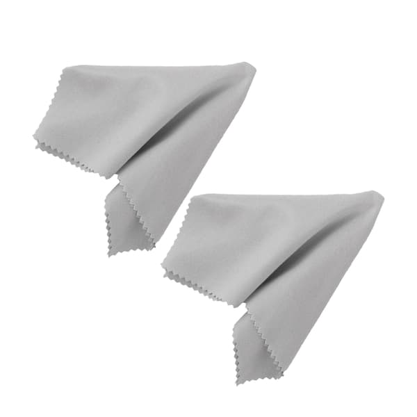 12 st träflöjtspinnar underhållsstav med 200x200 mm polerduk