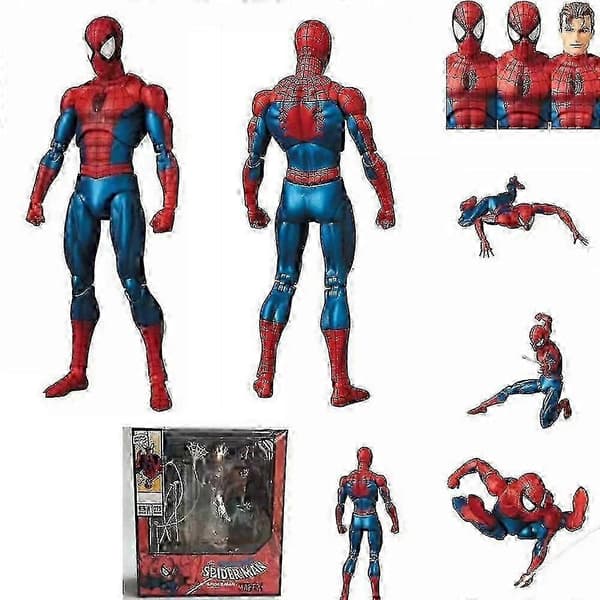 Fantastisk Spider-Man serietidningsactionfigur - MAFEX No.075 present till Marvel-älskare