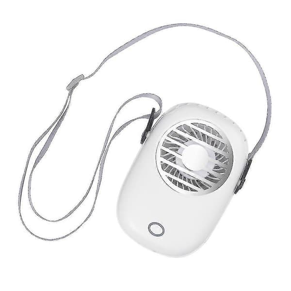 USB bærbar ventilator genopladelig bærbar ventilator med LED-lys