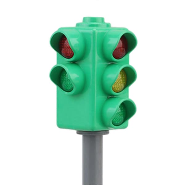 Simuleret trafiklys, simulationslegetøj, mini videnskabseksperiment, sikkerhed G