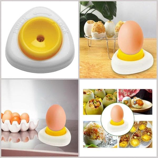 2026 nyeste eksplosjon Eggeskjærer Eggestikker, Eggestikker, Kyllingeggpunser, Eggseparator for Rå Egg med Lås, Halvautomatisk