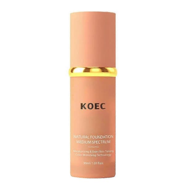 4-in-1 Biomimic Foundation Natural, Medium Spectrum Colour Changing Foundation Coverage Long-lasting 1st