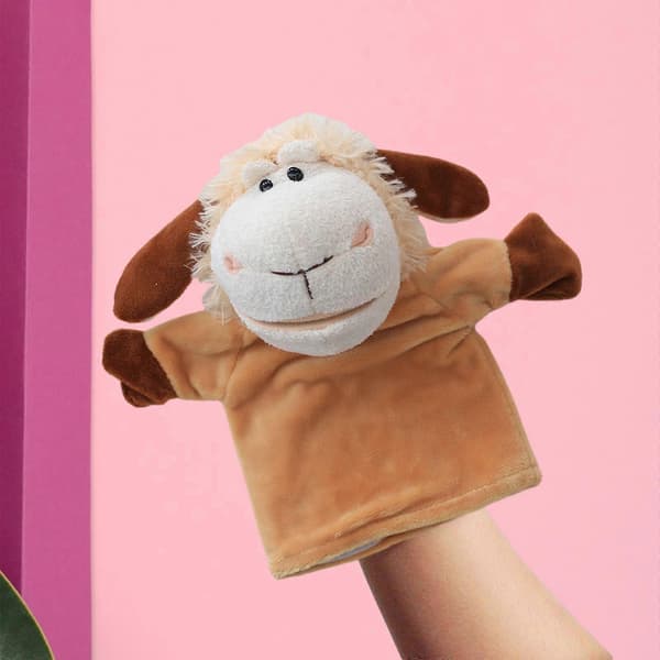 Eläinkäsinuket Vitsit Pehmolelu Sorminukke Mallihahmolelu Sheep