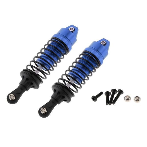Et par metal støddæmper RC dele Blue Front Shock Absorber