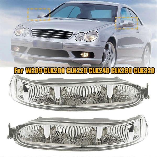 Bil sidespejl LED-lampe til CLK Class W209 C209 2002-2009 bakspejl blinklys A23082