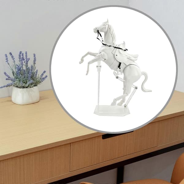 Häst Actionfigur Prydnad Samling Simulering Staty Liten Ponnyfigur