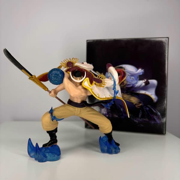 One Piece LX Whitebeard Fighting Whitebeard Boxed Figurmodell Ornament Fighting Whitebeard