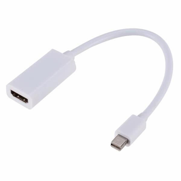 Macbook Thunderbolt Displayport to HDMI Adapter White Vit white