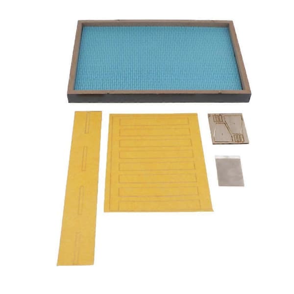 1:35 Skala Trä Tankplattform Modell DIY Sandbord Scenlayout