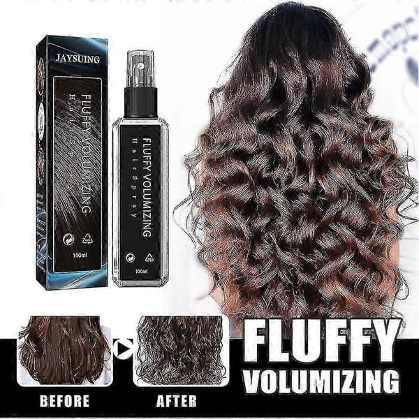 Fluffy Volumizing Hårspray Pump-hai Extra-volym Magisk Styling Gel Långvarig