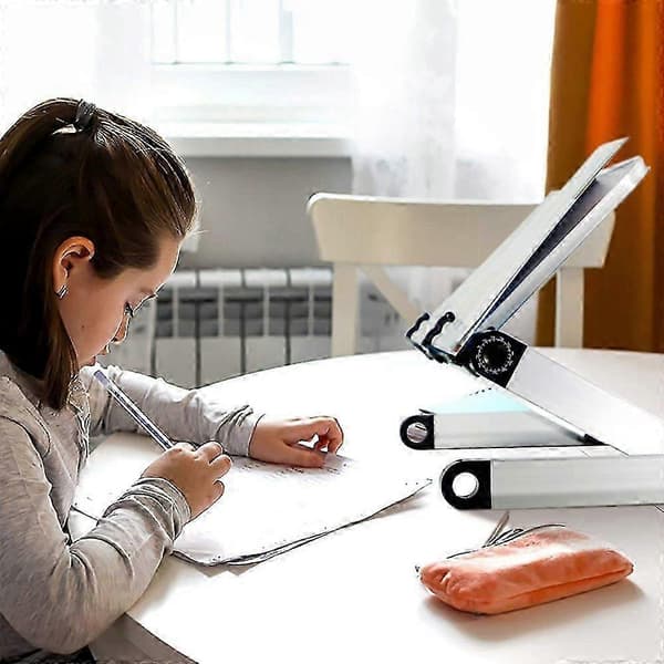 Justerbart läsställ, kraftig hopfällbar bokhållare för kontor och hemstudier