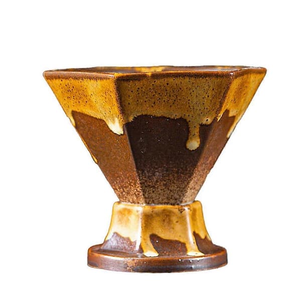 Hexagonal kaffemugg Snygg 180 ml kaffemugg för vardagsrum kök kontor