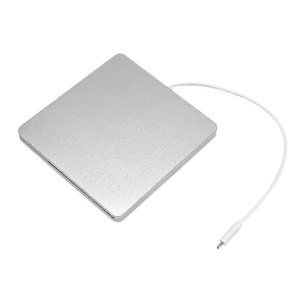 Extern DVD-enhet för MacBook Pro med USB-C-port, stöder Windows och Mac OS argento nero