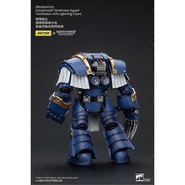 Warhammer The Horus Heresy - Figur 1/18 Ultramarines Cataphractii Terminator Squad Terminator med Lightning Claws