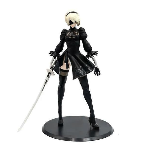 28cm Anime Nier Automata 2b Yorha No.2 Typ B Litet Svärd Pvc Actionmodell Figur Leksaker Samlarprydnad Leksaker Barnpresenter 28cm No box