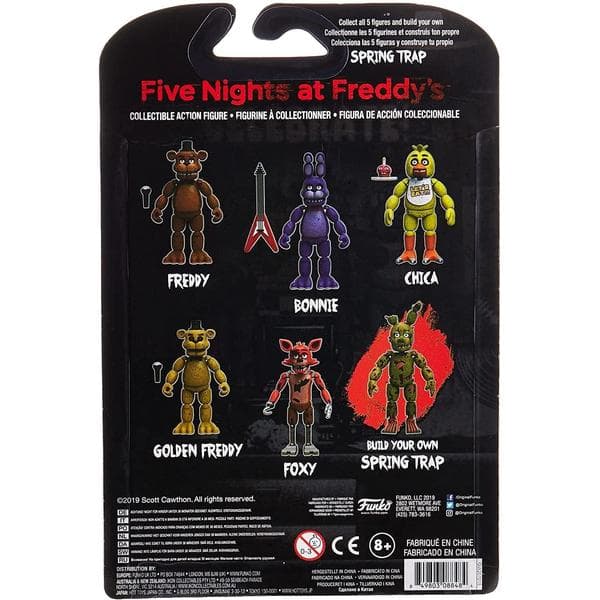 2026 senaste explosion Ledad actionfigur: Five Nights at Freddy's - Foxy 8848