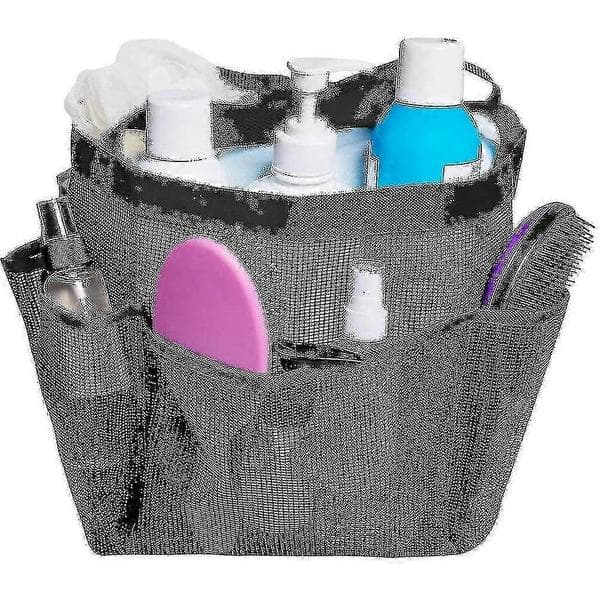 Bærbar net-brusepose, hængende mulepose, toiletopbevaringsnet-organizerpose