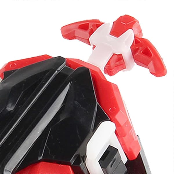 Battling String Launcher, Lång Dual String Battle Game, Top Burst Launcher Set Red Black