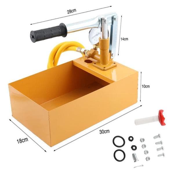 Fyllepumpe for solvarmeanlegg, testtrykk 25 bar.